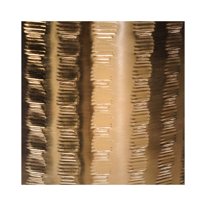 Buy Ivyline Zendaya Embossed Metal Planter with Stand online UK