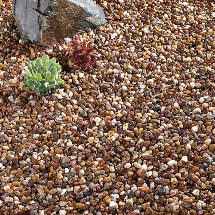 Buy Kelkay Quartzite Pea Pebbles 6-14mm 750kg Bulk Bag online UK
