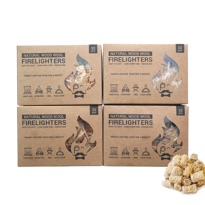 Buy Kindling Cracker Natural Firelighters - 4 Pack online UK