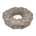 Kitty City Large Cat Tunnel Bed Cat Bed Pop Up Bed Cat Toys Brown