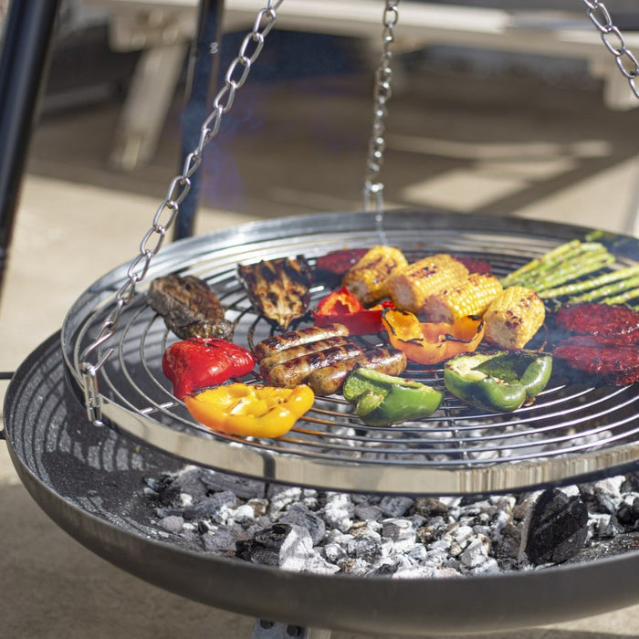 Buy La Hacienda Tripod With Hanging Grill online UK