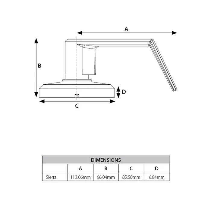LOCKTON DDA'6000 Series' LEVERSET - LATCHING HALF SET (70mm B/Set)