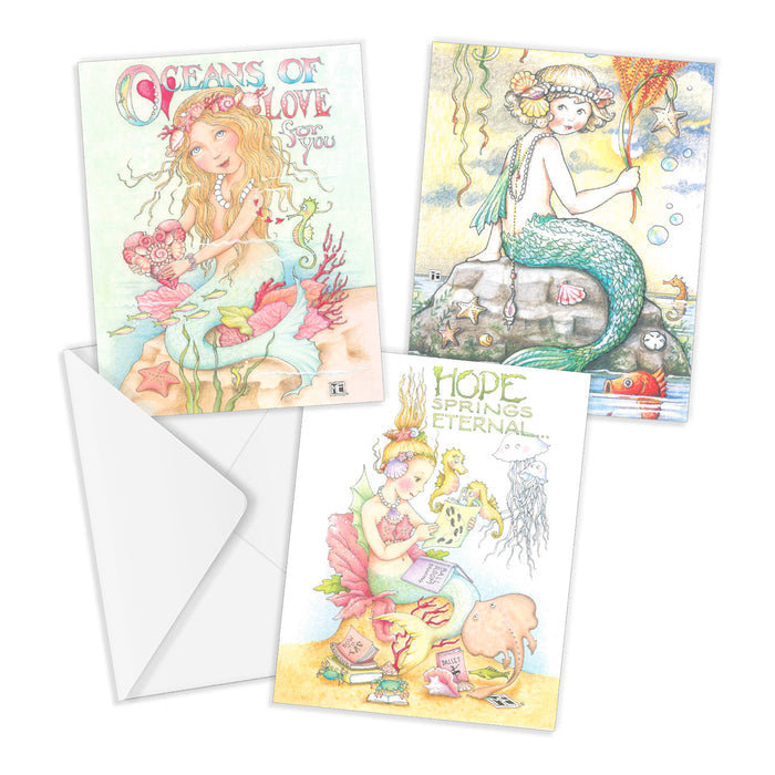 Mermaid Notecard Set