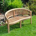 Buy Minster Children's Bowood Teak Curved Bench online UK
