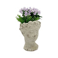 Buy Minster Cream Cement Bust Pot online UK