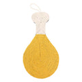 Natural Sisal Chicken Leg Shape Cat Scratch Mats, Anti-Slip Cat Scratching Pads Toy for Indoor Cats