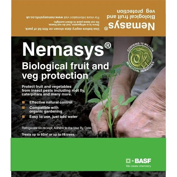 Nemasys Natural Fruit and Veg Protection front packaging