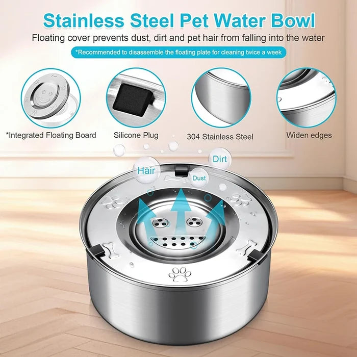 PawTails™ No-spill Floating Bowl