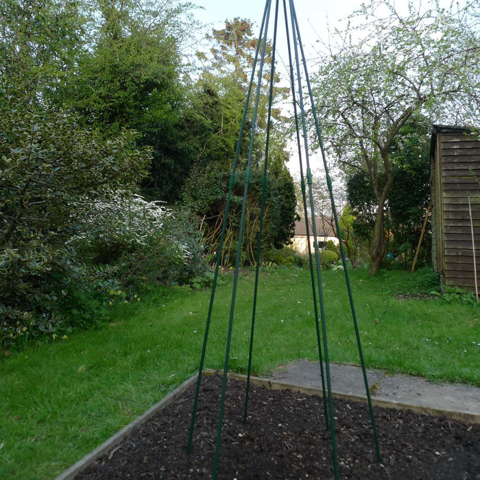 Buy Pea and Runner Bean Wigwam Teepee - Garden Support Frame Kit online UK