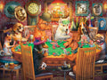 Poker Dogs (1852pz) - 500 Piece Jigsaw Puzzle