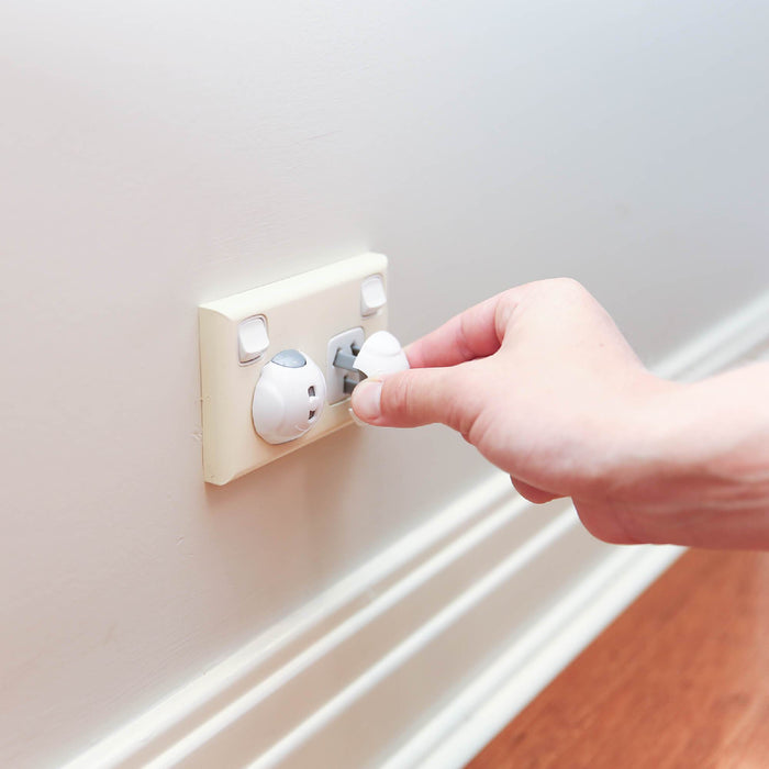 Premium Power Point | Outlet Covers - 12 Pack - Perma Child Safety