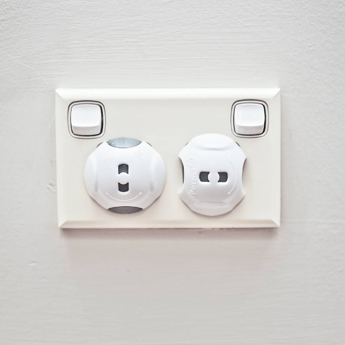 Premium Power Point | Outlet Covers - 12 Pack - Perma Child Safety
