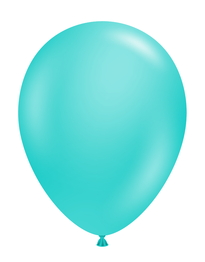 Sea foam latex party balloon, single pack balloon with small neck