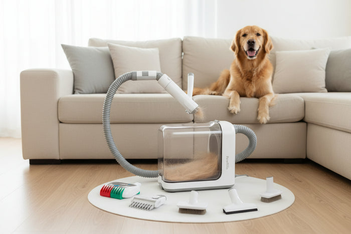 Pro-Groom 5-in-1 Pet Vacuum & Salon Grooming Kit