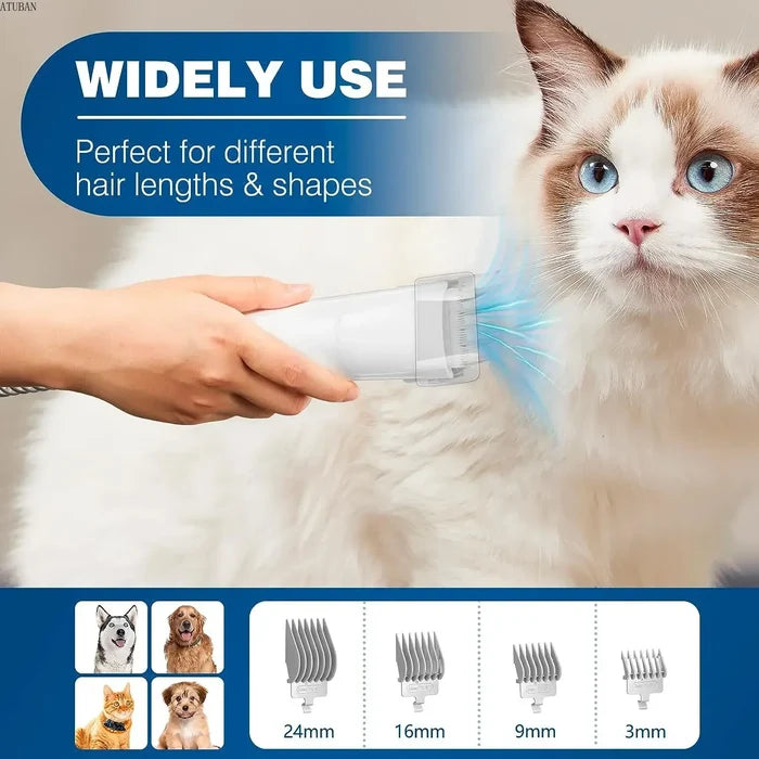 Pro-Groom 5-in-1 Pet Vacuum & Salon Grooming Kit