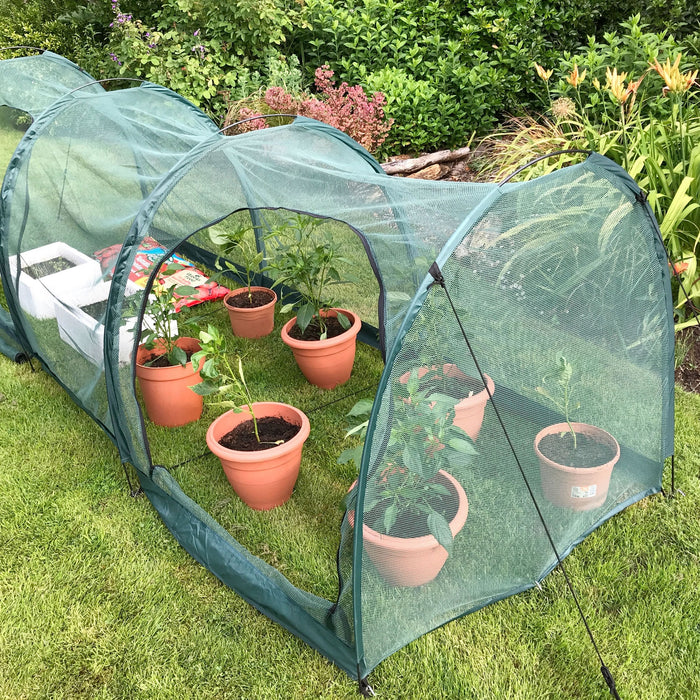 Buy Professional Garden Grow Tunnel & Plant Protection Cover - 3m x 1.5m x 1.5m online UK