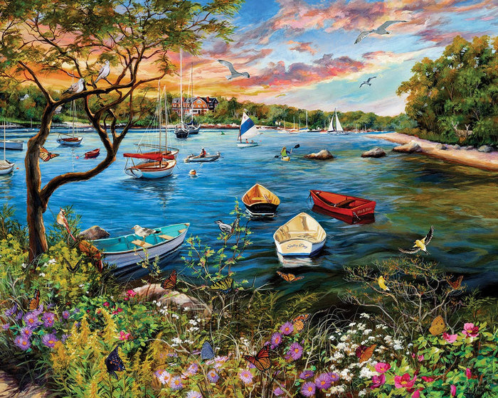 Quiet Harbor (1722pz) - 1000 Piece Jigsaw Puzzle