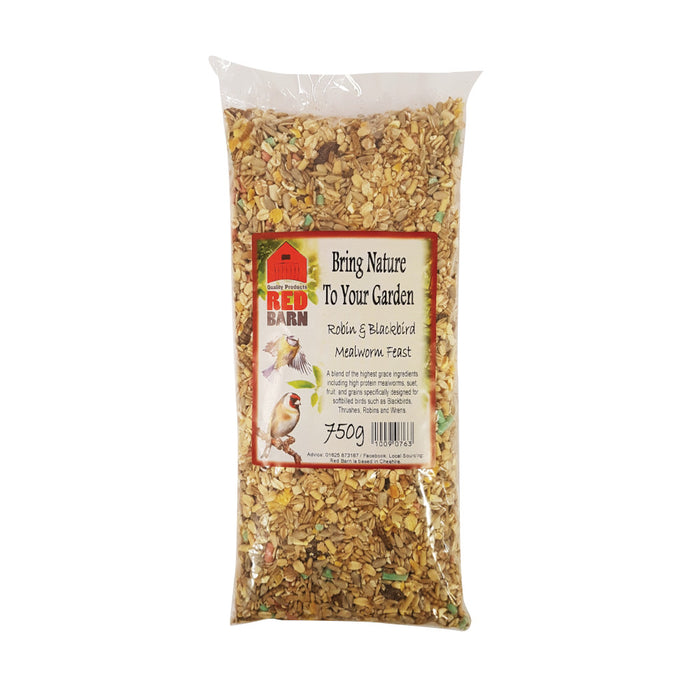 Buy Red Barn Robin & Blackbird Mealworm Feast online UK