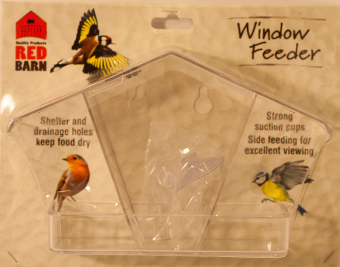 Buy Red Barn Window Chalet Bird Feeder online UK