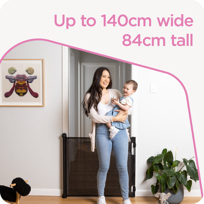 Retractable Baby Gate | 33-140 cm W