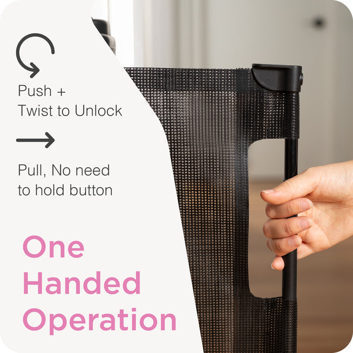 Retractable Baby Gate | 33-140 cm W