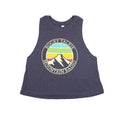 Retro Logo Crop Tank Top