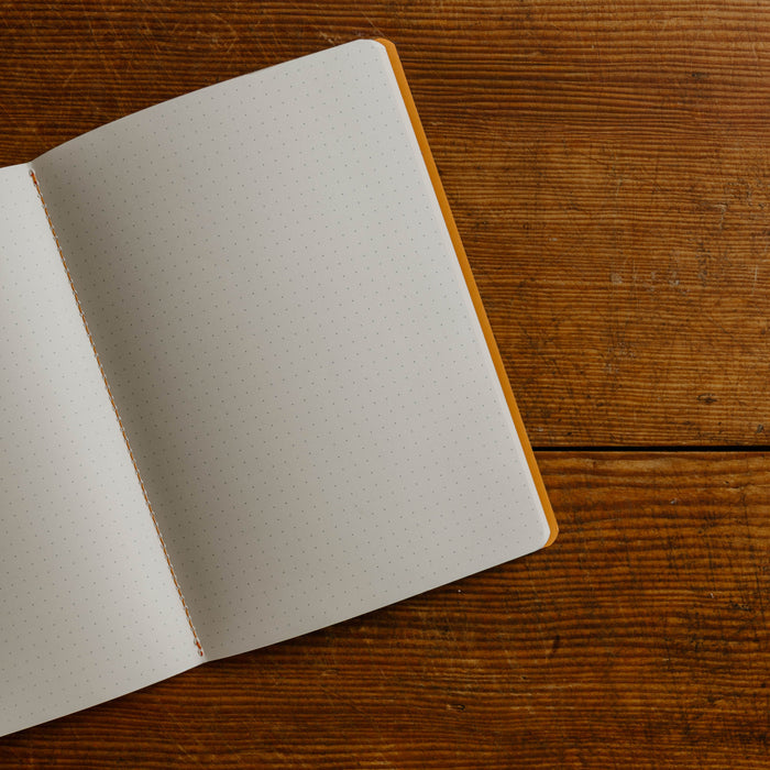 Rhodia Dot Grid Notebook - A5 | Tangerine