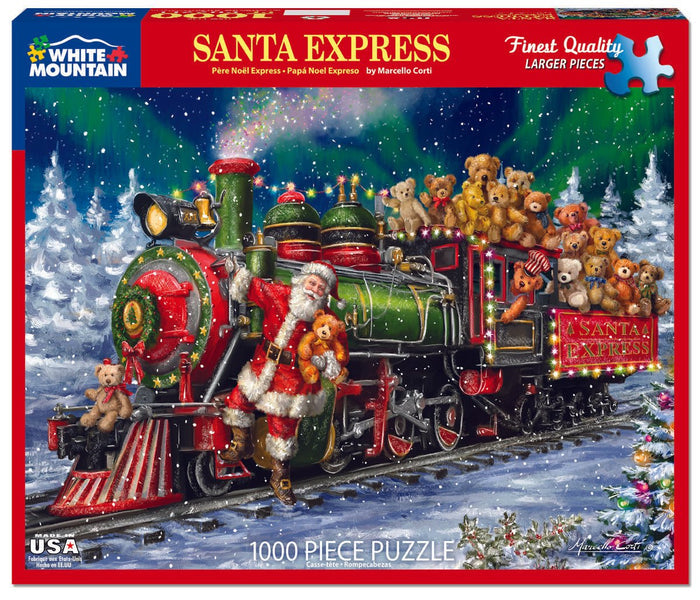 Santa Express (1724pz) - 1000 Piece Jigsaw Puzzle