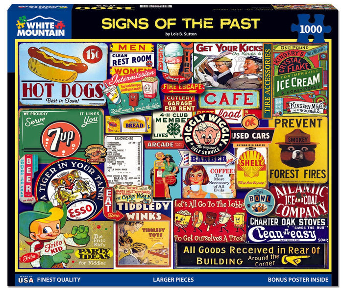 Signs Of The Past (2022pz) - 1000 Piece Jigsaw Puzzle