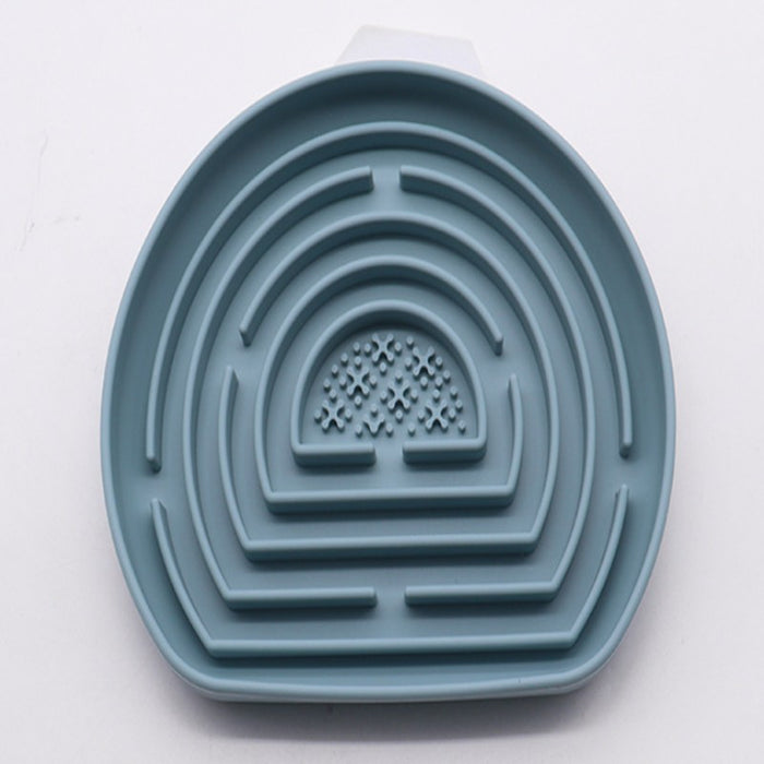 Slow Food Anti-choke Silicone With Suction Cup Pet Food Basin