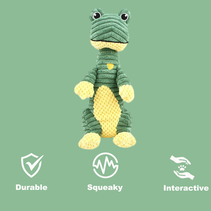 Squeaky Dog Toy - Cute Plush Toy for Puppies and All Breeds