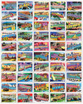 State Greetings Stamps (1518pz) - 1000 Piece Jigsaw Puzzle