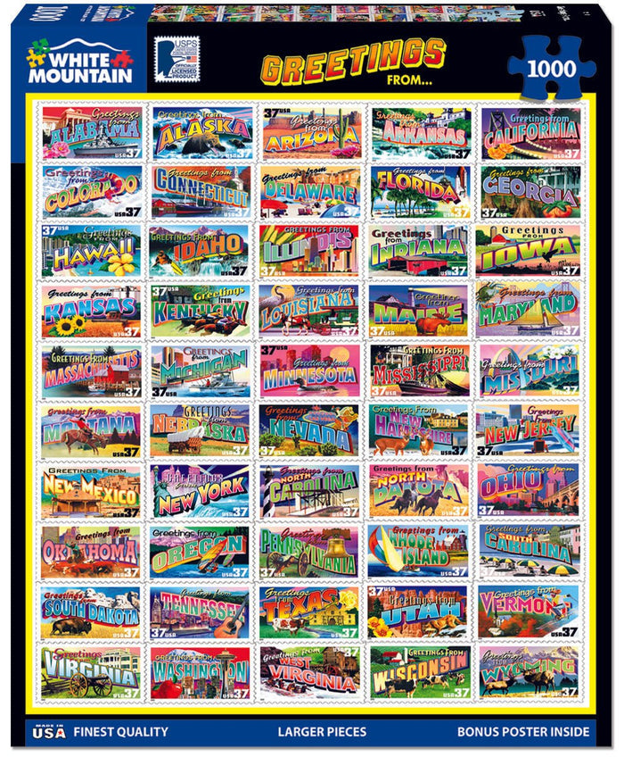State Greetings Stamps (1518pz) - Discontinued