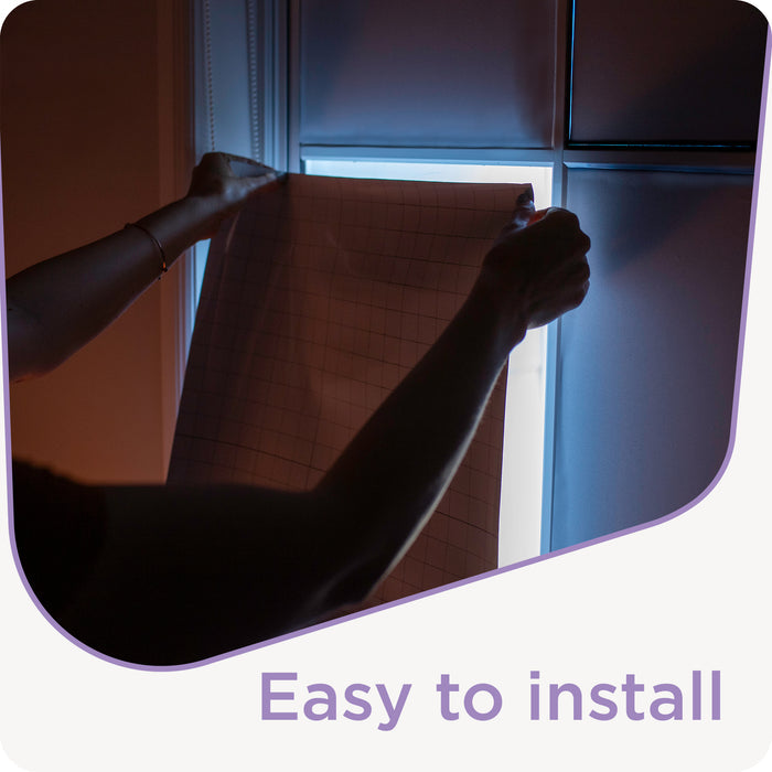 Static-Cling Window Blockout Film Kit