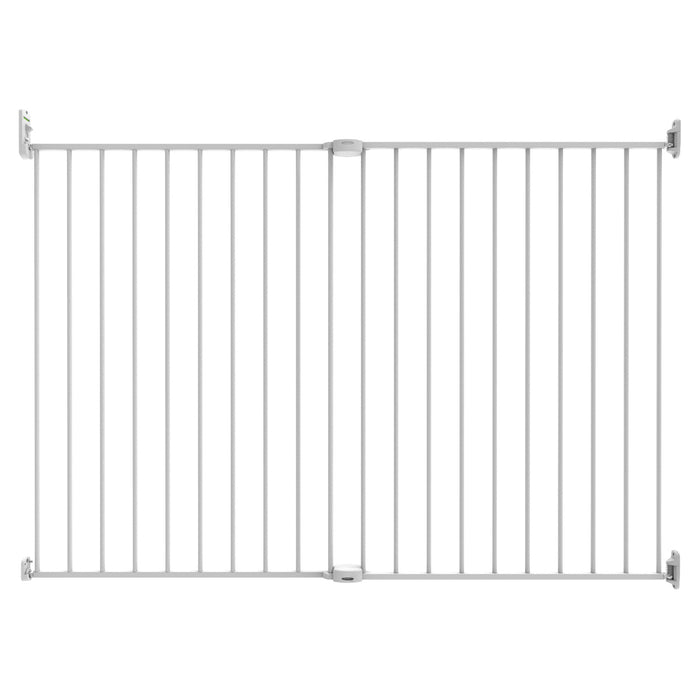 Superior Swing Baby Gate | Extra Wide & Extra Tall | 1.42m W x 0.91m H - White - Perma Child Safety