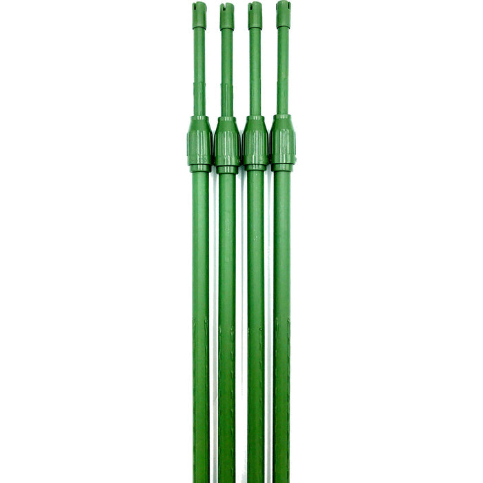Buy Telescopic Extendable Heavy Duty Plant Stakes - 1.2m - 2.1m online UK