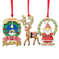 The Cozy Christmas Ornament Trio