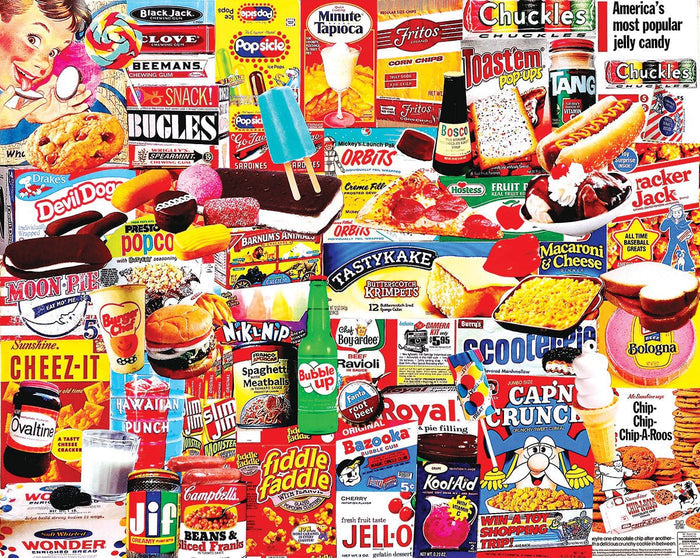 Things I ate as a kid (1110t) - 1000 PC (Small 20"x27" Format)
