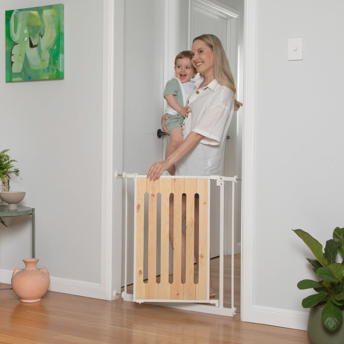 Timber Easy Fit Baby Gate | 73-82 cm W