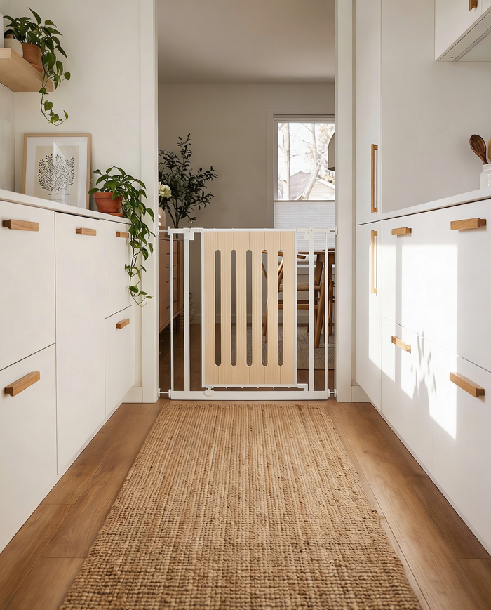 Timber Easy Fit Baby Gate | 73-82 cm W
