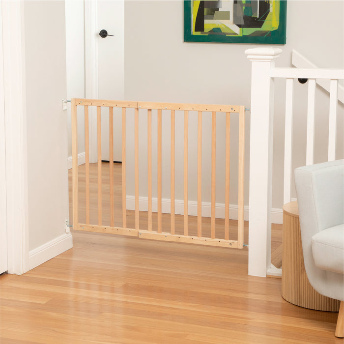 Timber Swing Baby Gate | 63.5-105.5 cm W