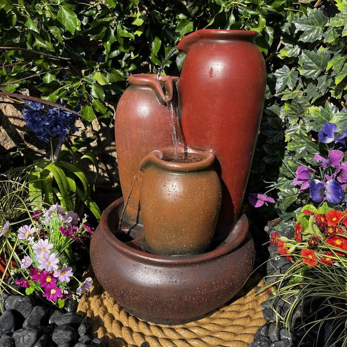 Buy Tranquility 3 Pouring Urns Water Feature online UK