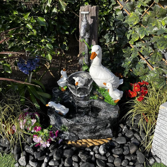 Buy Tranquility Duck Family Water Feature online UK