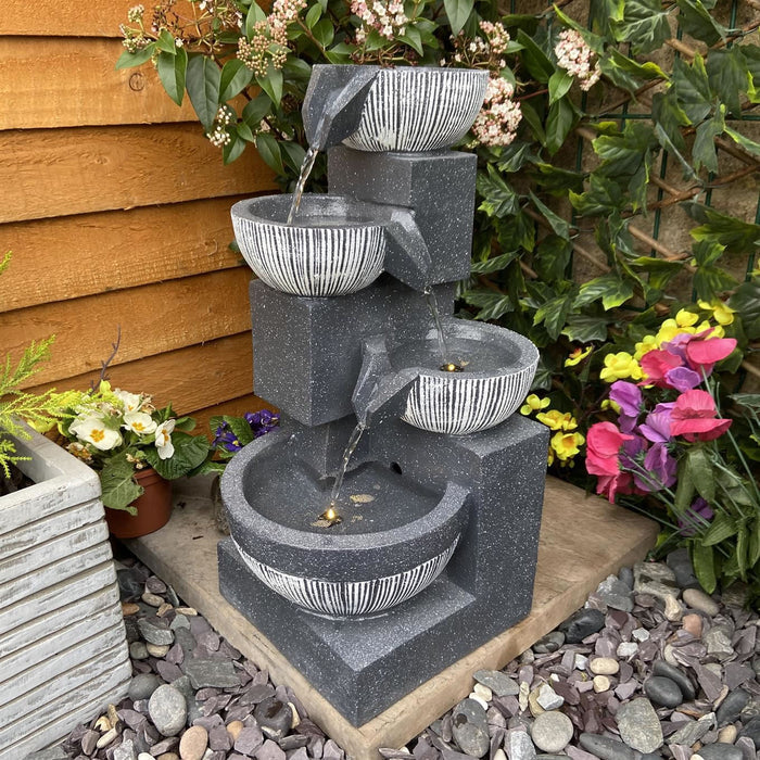 Buy Tranquility Eclipse 4 Bowl Water Feature online UK