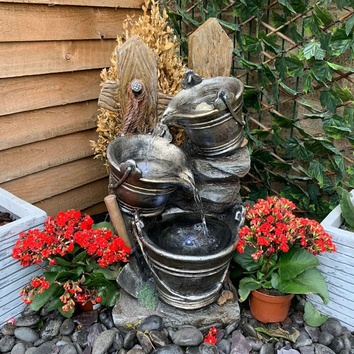 Buy Tranquility Metal Pouring Jugs Water Feature online UK