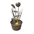 Buy Tranquility Small Flower Water Feature online UK