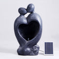 Buy Tranquility Solar Heart Couple Water Feature online UK