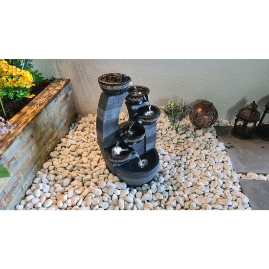Buy Tranquillity 5 Bowl Pour Water Feature online UK
