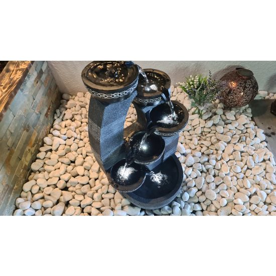 Buy Tranquillity 5 Bowl Pour Water Feature online UK