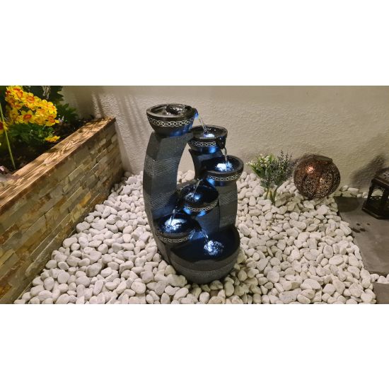 Buy Tranquillity 5 Bowl Pour Water Feature online UK